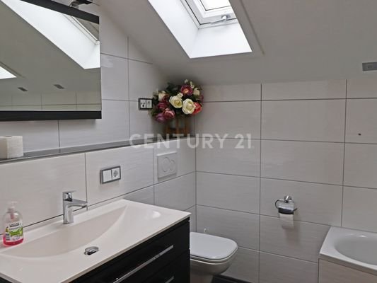 Badezimmer im Obergeschoss