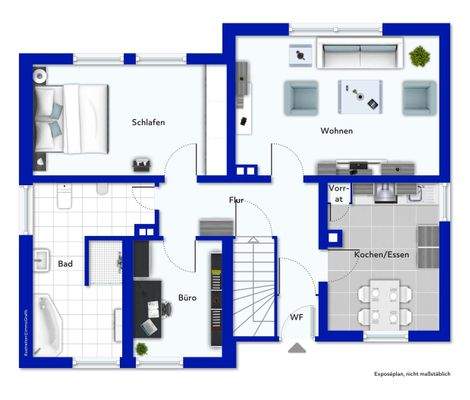 Grundriss Erdgeschoß