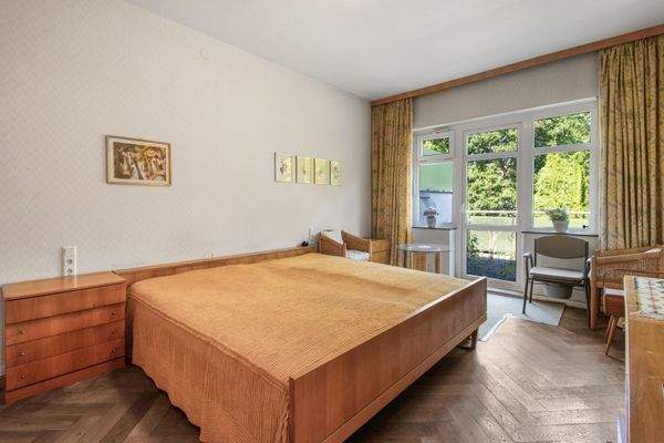 Schlafbereich im Obergeschoss