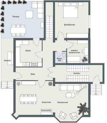 Erdgeschoss Bahnhofstr. 88