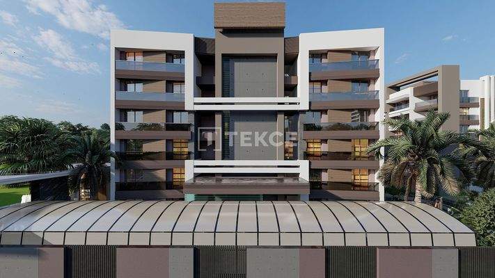 Apartments with Pool in Altıntaş Close to the Airport