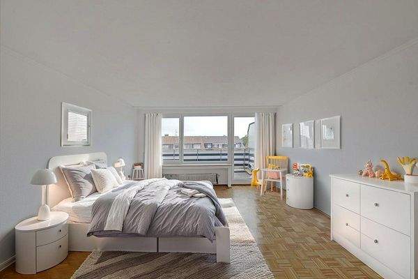 Schlafzimmer - Möblierungsbeispiel