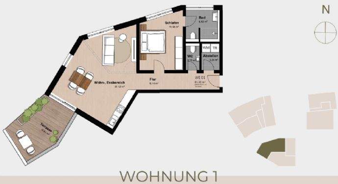 Green Living Biebertal | Terrassenwohnung Biebertal (25BXJ5Q) | immonet