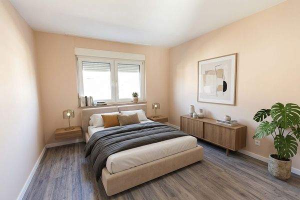 Schlafzimmer 1. OG visualisiert