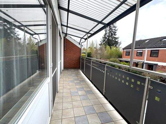 Balkon im Obergeschoss