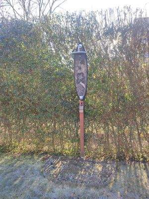 Gartendusche wie auf Bali