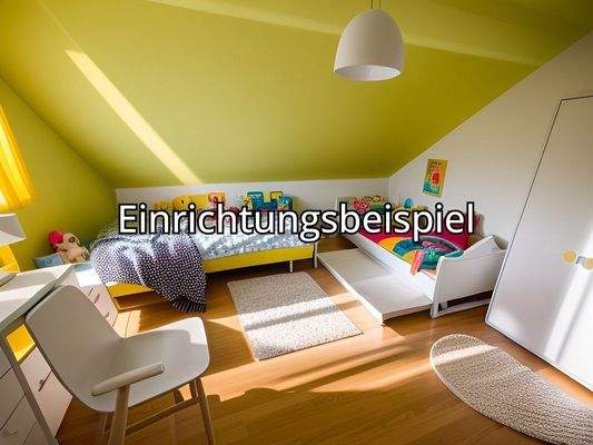 Kinderzimmer 1 OG Einrichtungsbeispiel