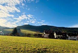 Ansicht Haus (zweite von links) von Hinten