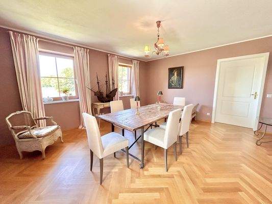 Esszimmer im Erdgeschoss