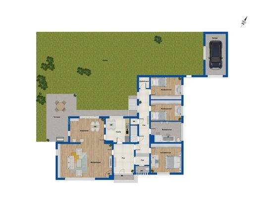 Grundriss Erdgeschoss