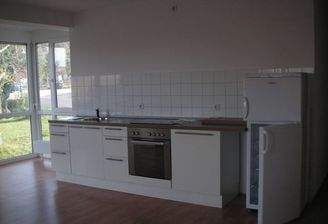 Wohnzimmer mit Küchenzeile