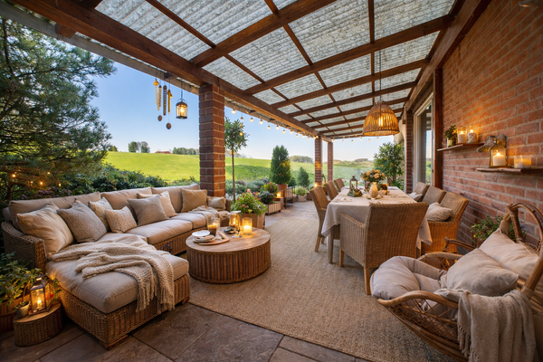 KI-generiertes Beispielbild Terrasse