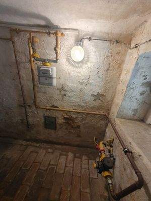 städtischer Gasanschluss