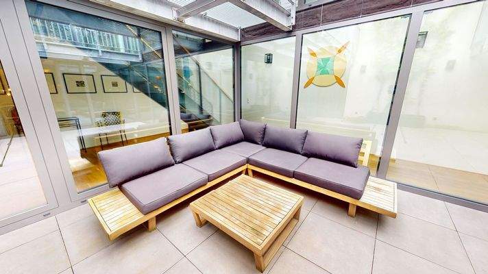 Loungebereich zum Sonnen