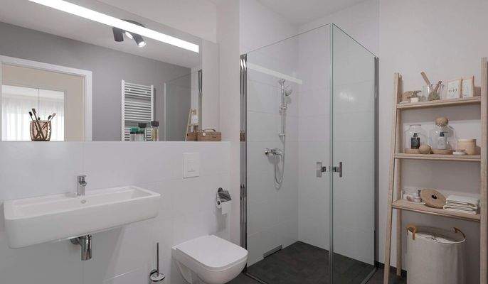 Modernes Duschbad 1