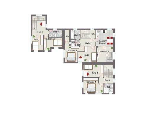 Grundriss Obergeschoss