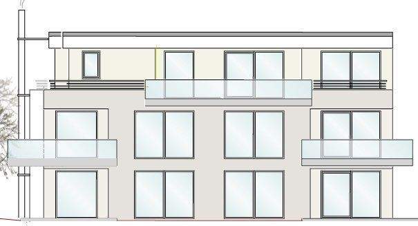 Ansicht Süd Haus West