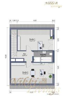 Grundriss Dachgeschoss