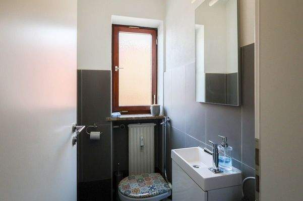 modernisiertes Badezimmer