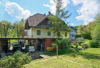 gartenseitige Hausansicht