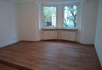 (Wohn-) Küche mit Erker