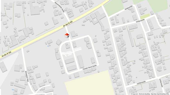 Geolyzer Kartenausschnitt