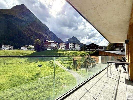 Ausblick Balkon Süd