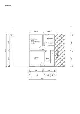 Grundriss Keller