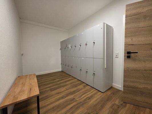 Mitarbeiter-Umkleide