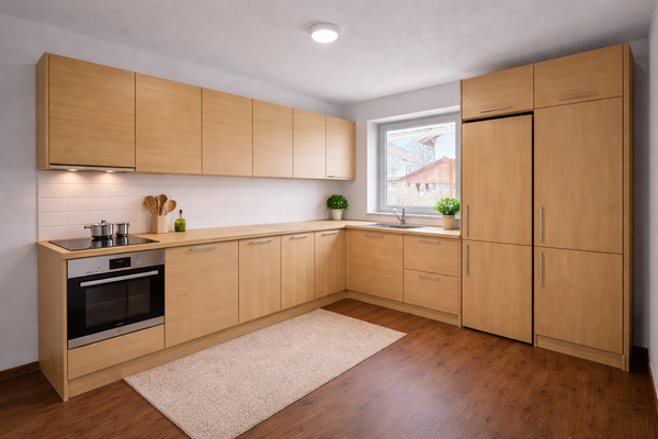 Küche Wohnbeispiel KI generiert 