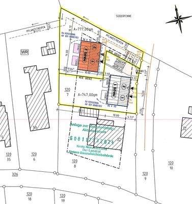 Lageplan Doppelhaus 2