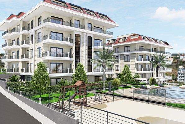 Apartments 700 m from the Sea in Alanya Kestel