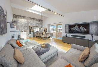 KITZIMMO-Hochwertiges Penthouse mit traumhaftem Bergblick - Immobilien St. Ulrich.