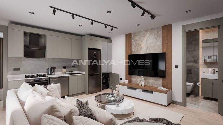 Flats for Sale in Antalya Near the Municipality Building