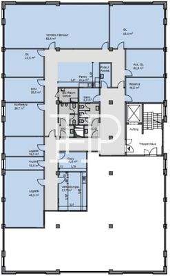 Grundriss Regelgeschoss