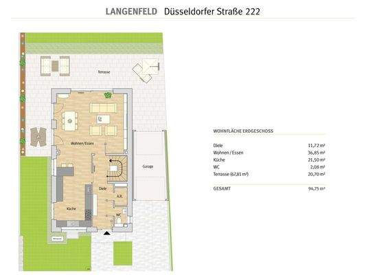 Langenfeld - Düsseldorfer Str 222 - EG
