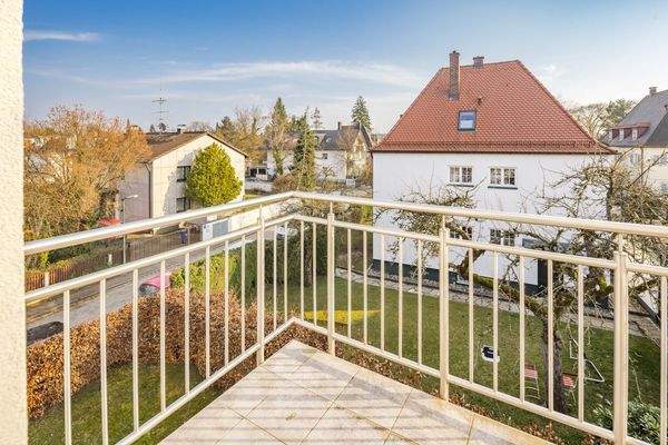 Blick auf den Garten