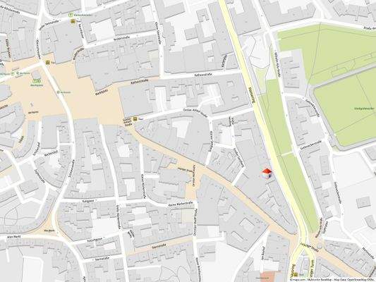 Geolyzer Kartenausschnitt