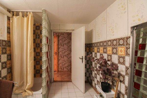 Badezimmer im Keller