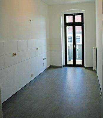 Küche (vor Einbau der Einbauküche)