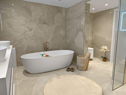 Stilvolle Badewannne