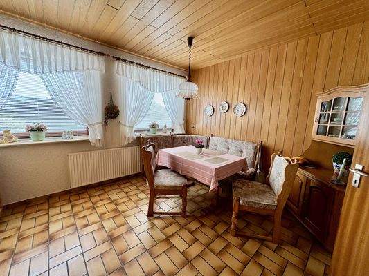 Essbereich in der Küche