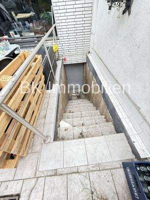 Ansicht Kellerabgang
