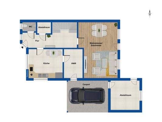 Grundriss Erdgeschoss