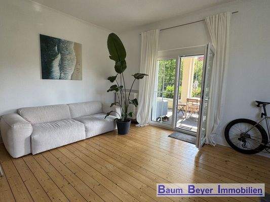 Zimmer mit Ausgang auf die Terrasse