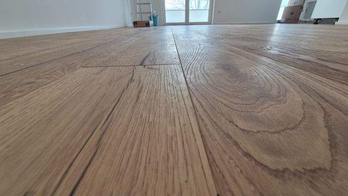 Parkettböden fertig Januar 2026