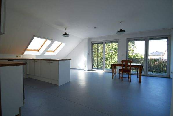 offener Wohn-/Essbereich im OG