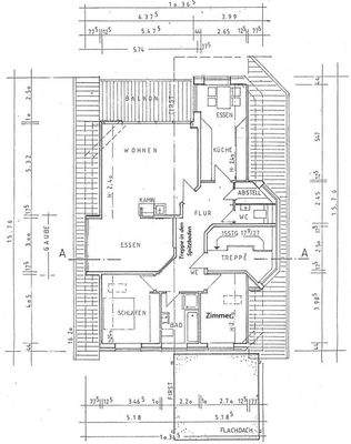 Grundriss Dachgeschoss