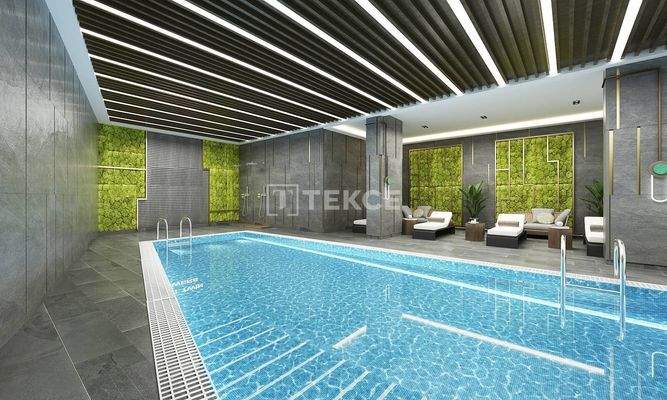 Stylish Real Estate 800 M from the Sea in Mahmutlar Alanya