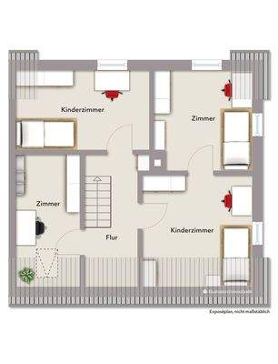 Grundriss Dachgeschoss
